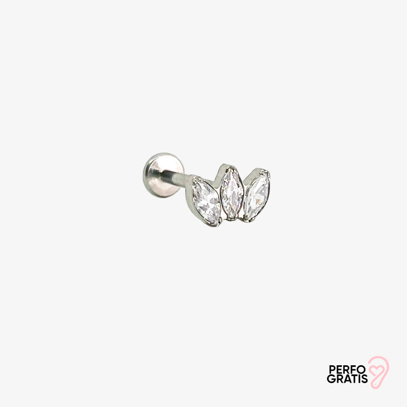 PIERCING LEAVES & GLITTER