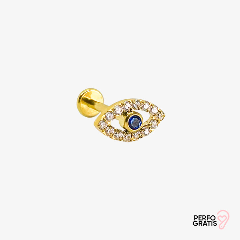 PIERCING GOLDEN TURKISH EYE