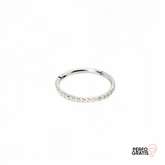 PIERCING CIRCLE SILVER