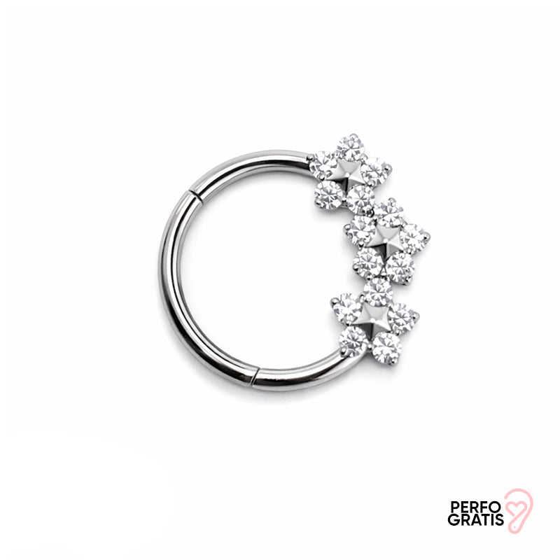 DAITH SILVER FLOWERS