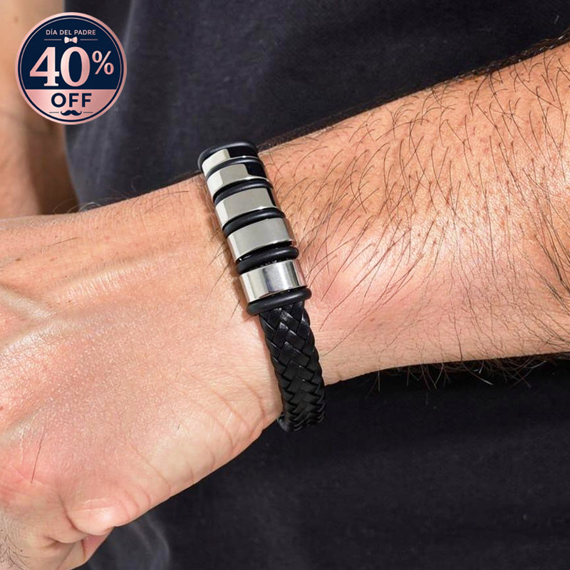 PULSERA STEEL BLACK