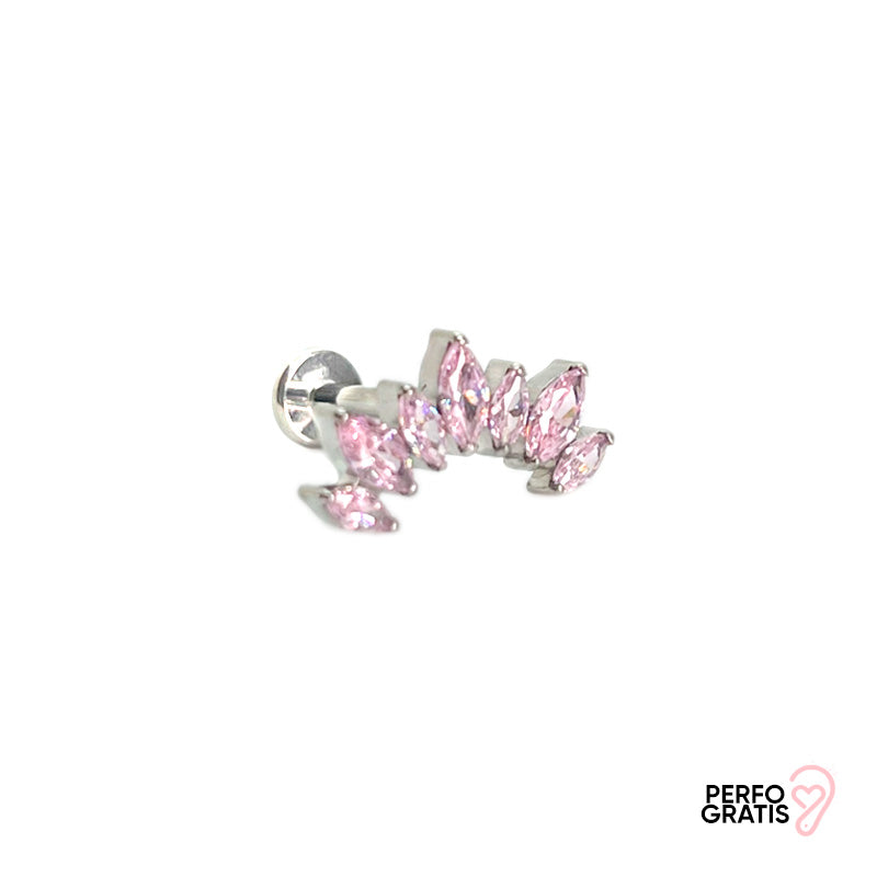 PIERCING PINK LEAVES +