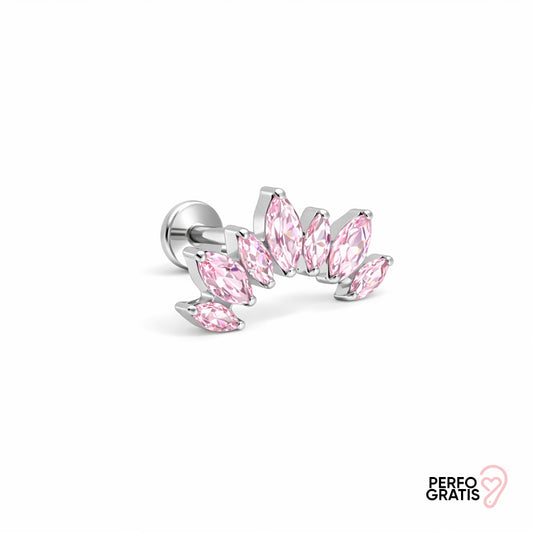 PIERCING PINK LEAVES +