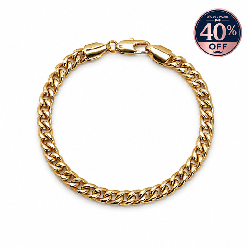 PULSERA CUBAN GOLD