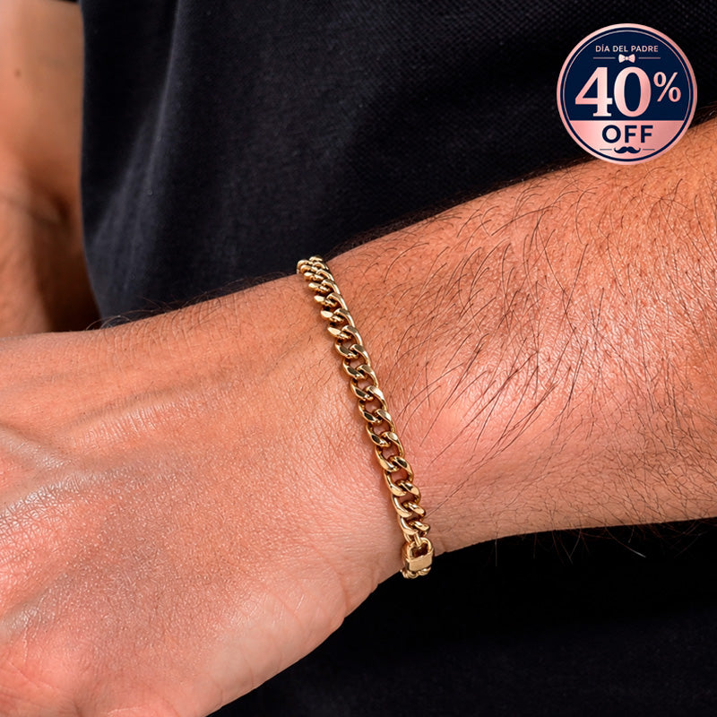 PULSERA CUBAN GOLD