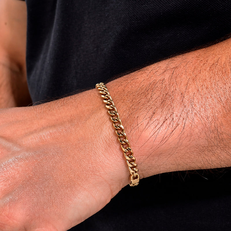 PULSERA CUBAN GOLD
