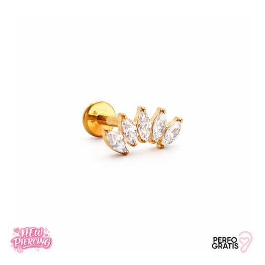 PIERCING FIVE LEAVES