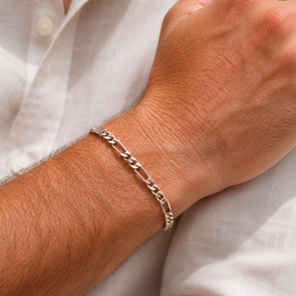 PULSERA FIGARO (plata 950)