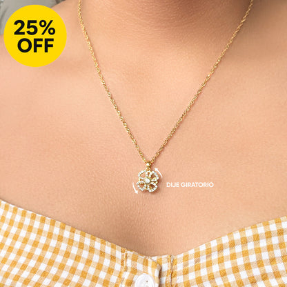 COLLAR TREVIA (DIJE GIRATORIO)