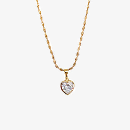 COLLAR CORAZÓN ENAMORADO