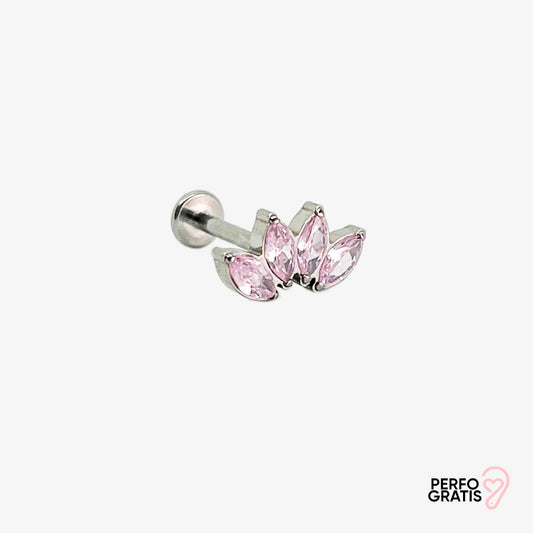 PIERCING PINK LEAVES