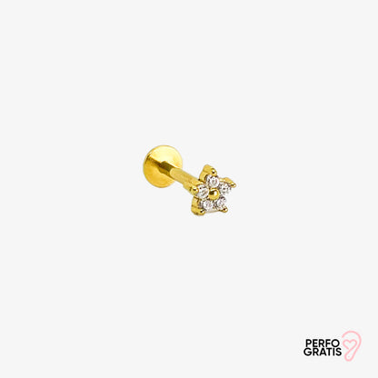 PIERCING GOLD FLOWER