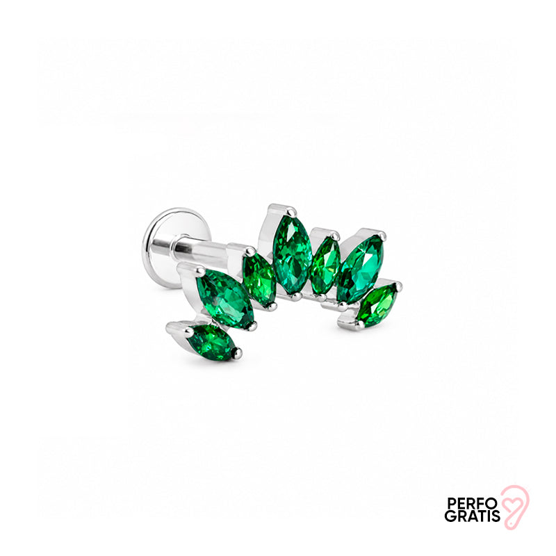 PIERCING GREEN LEAVES