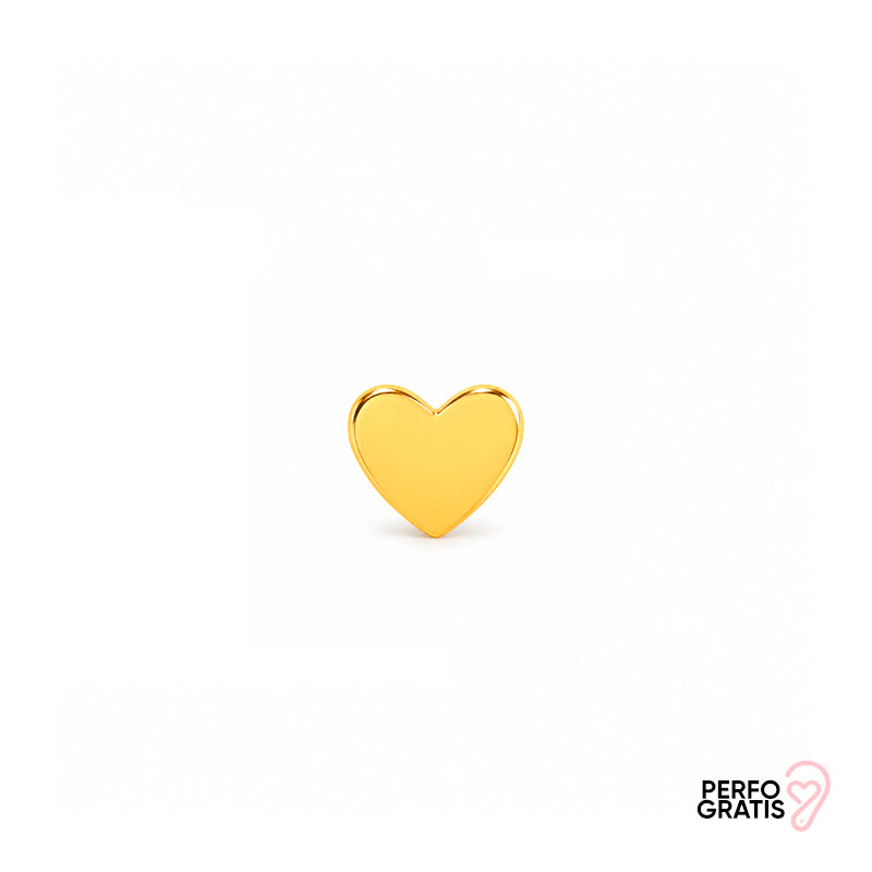 PIERCING GOLDEN HEART