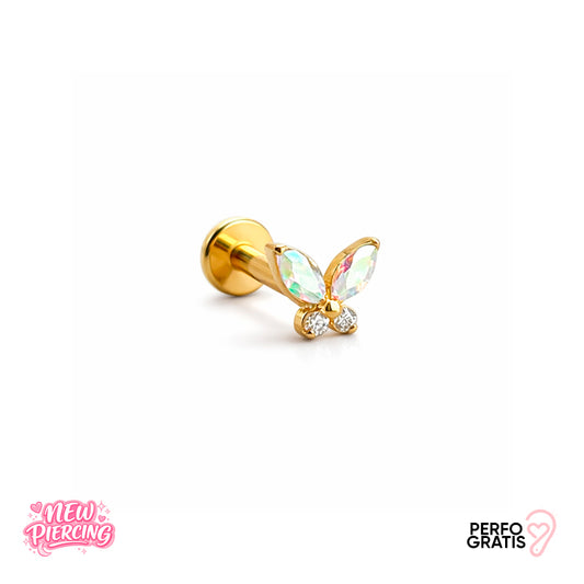 PIERCING LITMUS BUTTERFLY