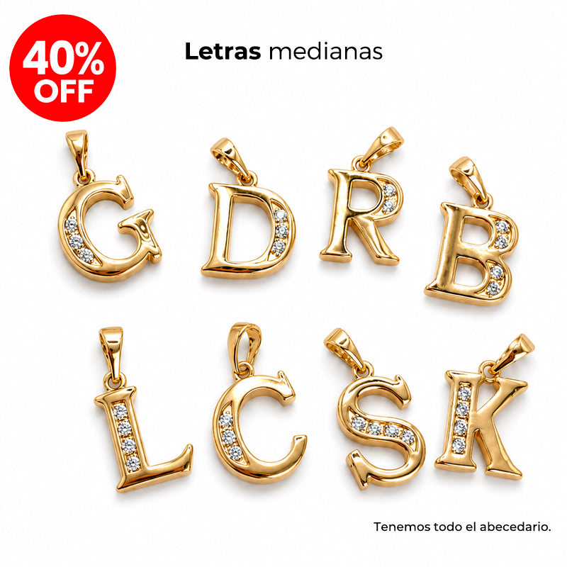 COLLAR LETRA - MEDIANA