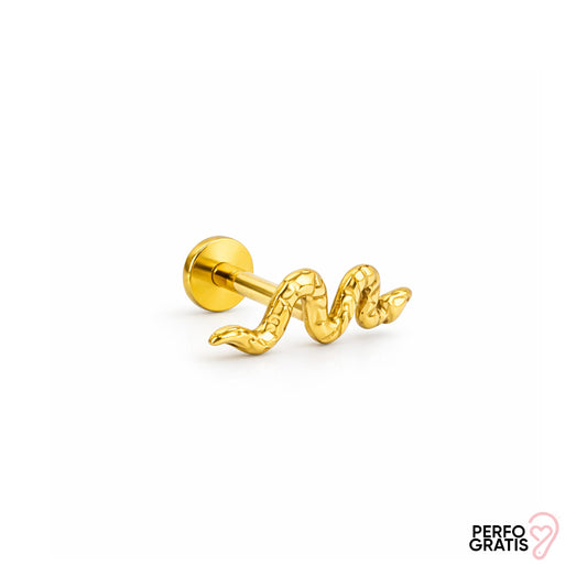 PIERCING SNAKE GOLD